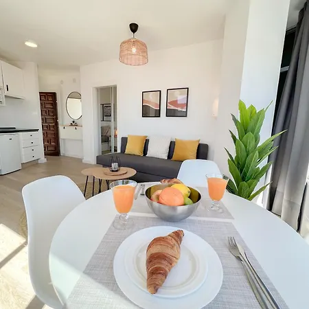 公寓 Palm Aparment Sea Views 托雷莫利诺斯